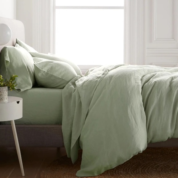 Quince European Linen Duvet Cover Set NWT - Picture 3 of 3